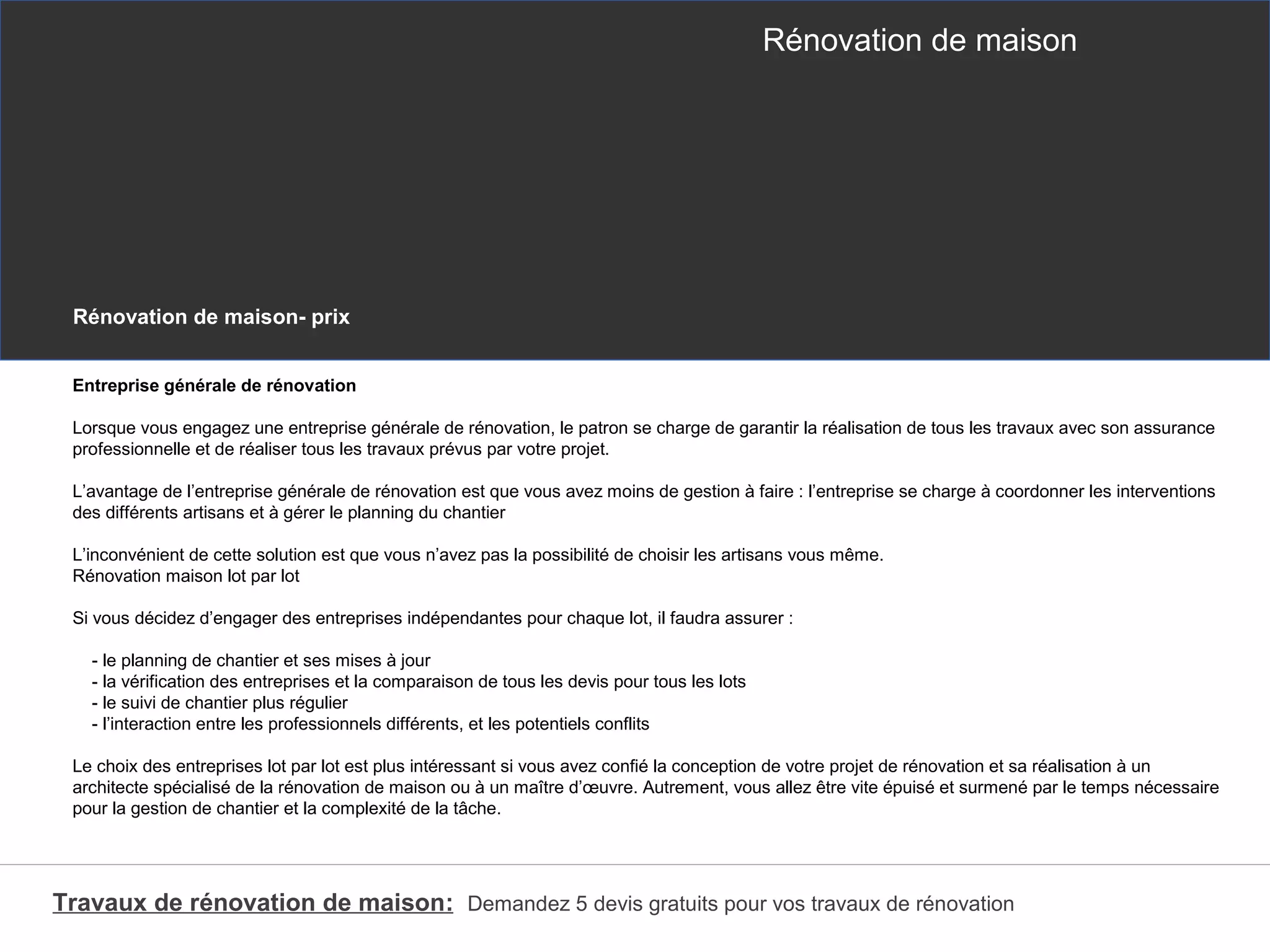 comparez facilement plusieurs devis pour votre ravalement de façade et choisissez l'offre la plus adaptée à vos besoins et à votre budget. trouvez rapidement le meilleur professionnel pour vos travaux de rénovation.