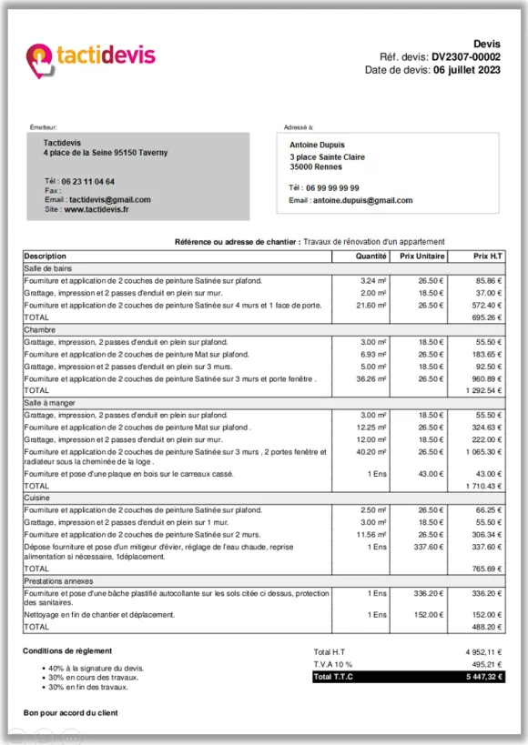 obtenez rapidement un devis travaux pour votre appartement : estimation gratuite, conseils personnalisés et mises en relation avec des artisans qualifiés. simplifiez la rénovation de votre logement !