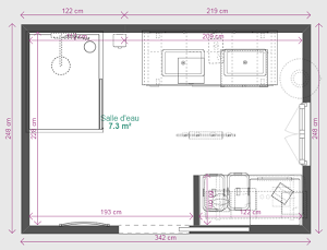 optimisez l'espace de votre petite salle de bain de 2,7 m² grâce à nos conseils de rénovation : aménagement, choix des matériaux et astuces pour un résultat moderne, fonctionnel et élégant.