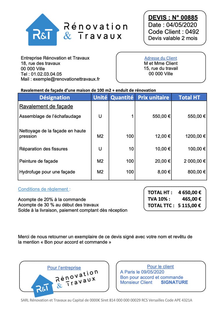 obtenez un devis personnalisé pour le ravalement de façade adapté à vos besoins. service sur mesure, qualité garantie et conseils d'experts.