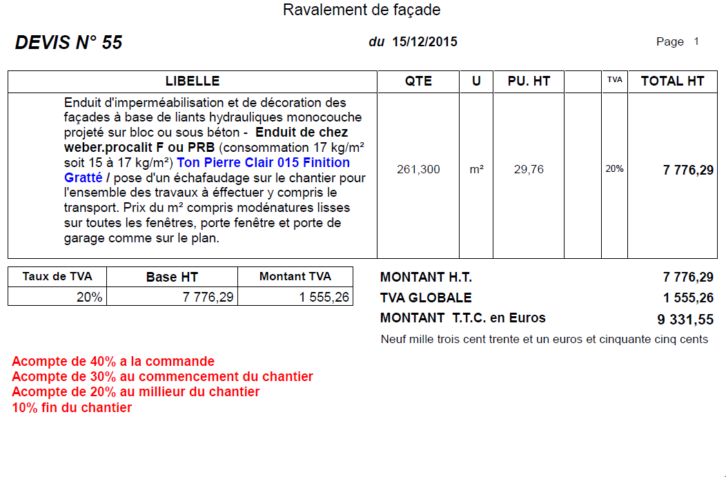 obtenez un devis ravalement de façade sur mesure, adapté à vos besoins et à votre budget. expertise, qualité et conseils personnalisés pour votre projet.