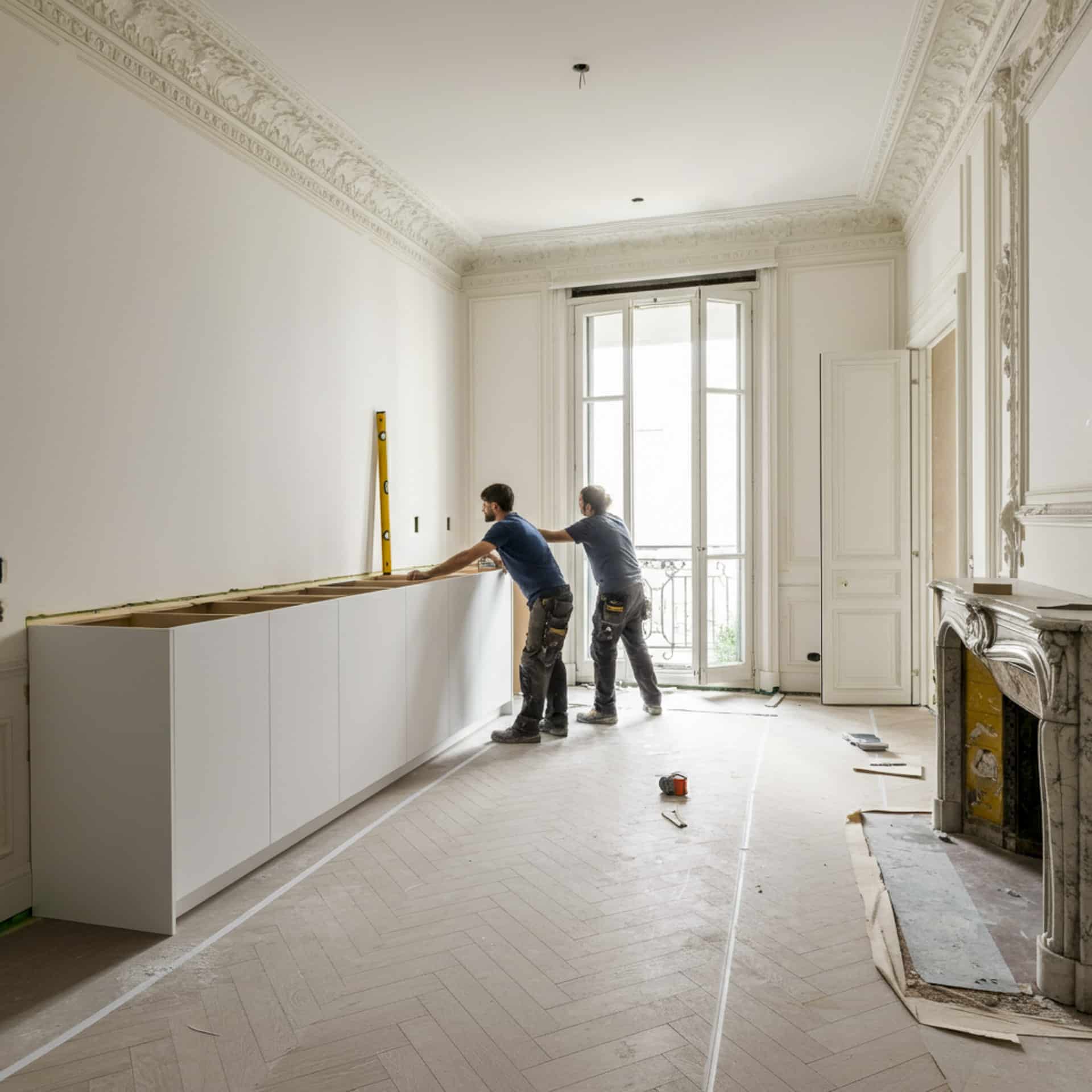 découvrez nos services de rénovation élégante pour appartements haussmanniens à paris, alliant charme d'époque et modernité.