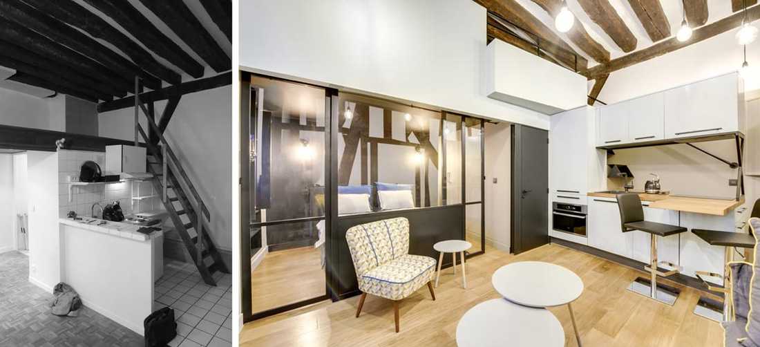 découvrez ce studio rénové exceptionnel, alliant modernité, confort et prestations de qualité, idéal pour un investissement ou votre premier achat immobilier.